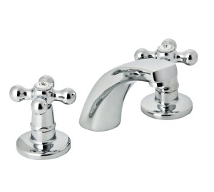 Widespread wash-basin mixer